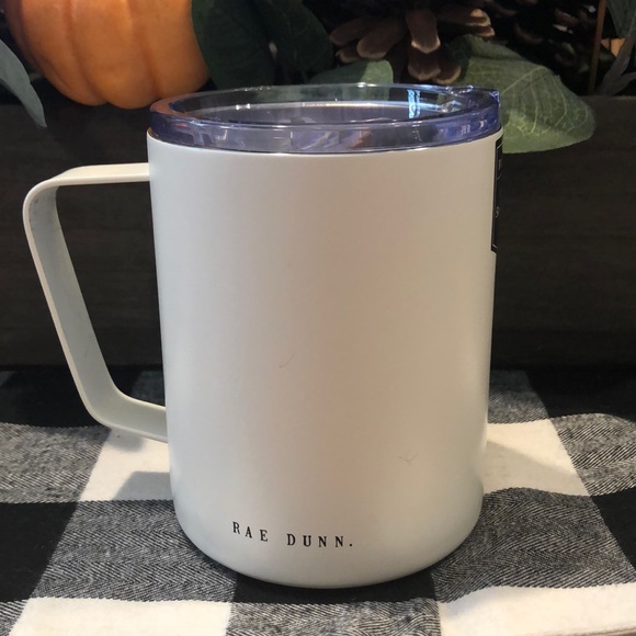 NWT Rae Dunn Pumpkin Spice insulated mug ☕️ 🎃 - Picture 3 of 4